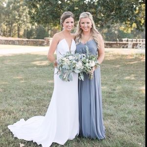 Jenny Yoo Inesse Bridesmaid Dress Denmark Blue
